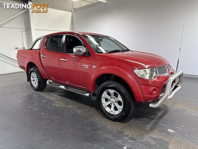 2010 MITSUBISHI TRITON GLX (4x4) C/CHAS