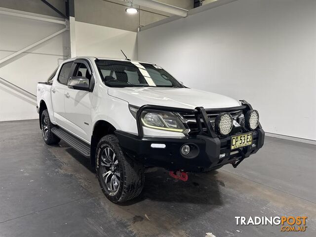 2016 HOLDEN COLORADO LTZ (4x4) CREW CAB P/UP