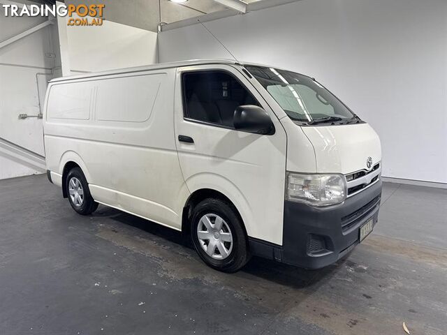 2013 TOYOTA HIACE LWB 4D VAN