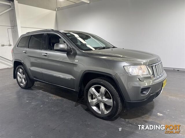 2012 JEEP GRAND CHEROKEE OVERLAND (4x4) 4D WAGON