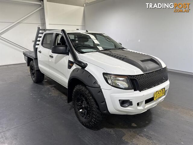 2012 FORD RANGER XL 3.2 (4x4) DUAL CAB UTILITY