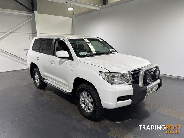 2008 TOYOTA LANDCRUISER GXL (4x4) 4D WAGON