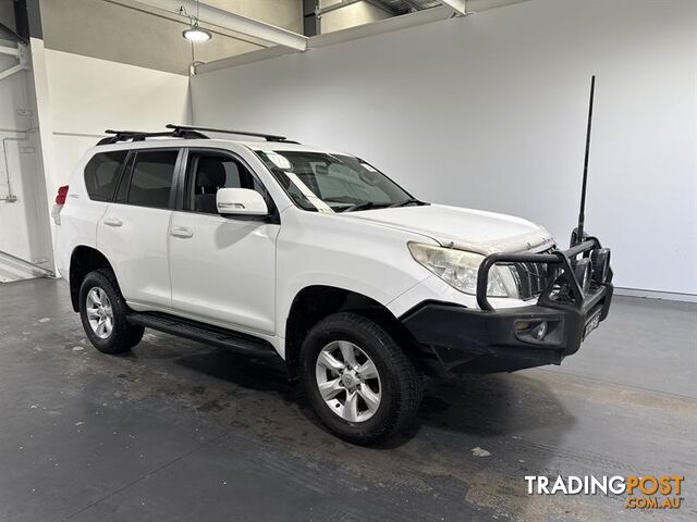 2011 TOYOTA LANDCRUISER PRADO GXL (4x4) 4D WAGON