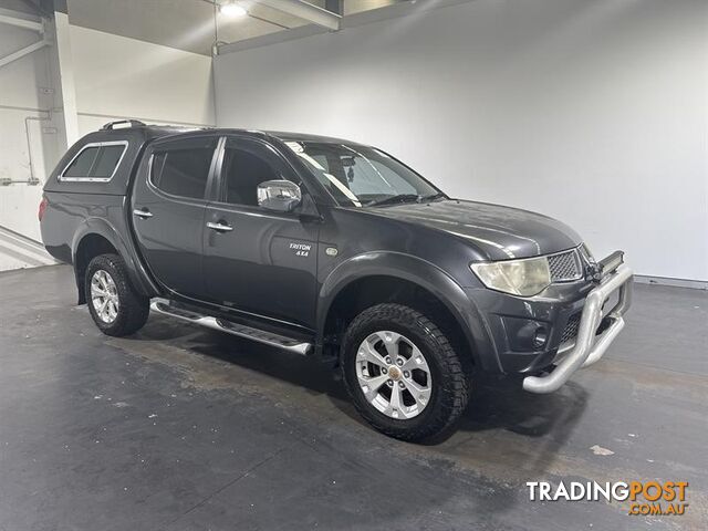 2010 MITSUBISHI TRITON GLX-R (4x4) DOUBLE CAB UTILITY