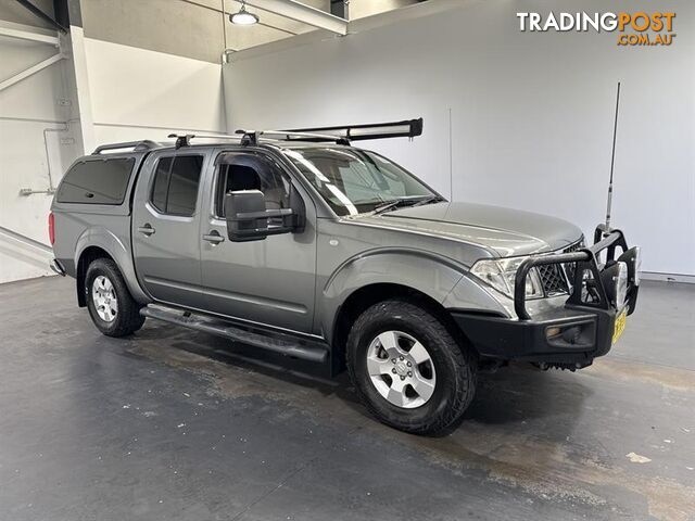 2009 NISSAN NAVARA ST (4x4) DUAL CAB P/UP