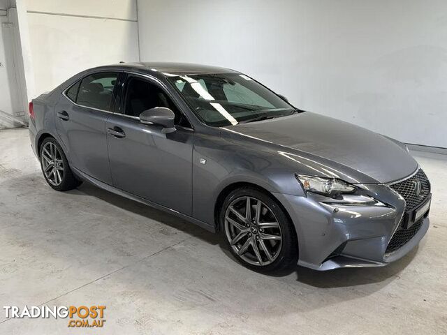 2016 LEXUS IS200t F SPORT 4D SEDAN