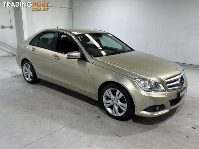 2011 MERCEDES-BENZ C200 AVANTGARDE BE 4D SEDAN