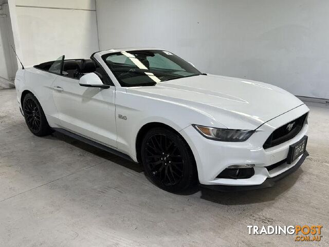 2017 FORD MUSTANG GT 5.0 V8 2D CONVERTIBLE