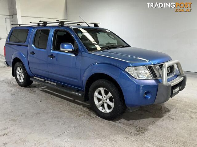 2012 NISSAN NAVARA ST (4x4) DUAL CAB P/UP