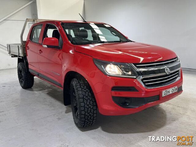 2016 HOLDEN COLORADO LS (4x4) CREW C/CHAS