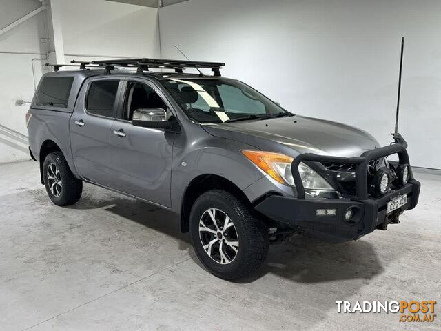 2013 MAZDA BT-50 XTR (4x4) DUAL CAB UTILITY