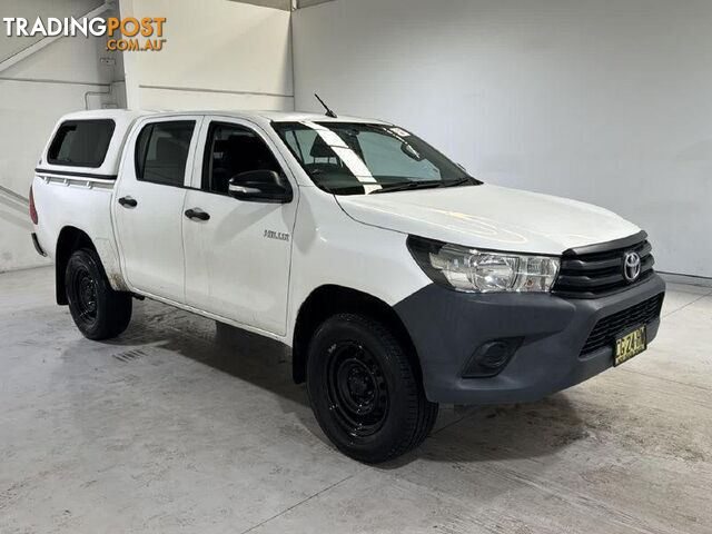 2015 TOYOTA HILUX WORKMATE (4x4) DUAL CAB UTILITY