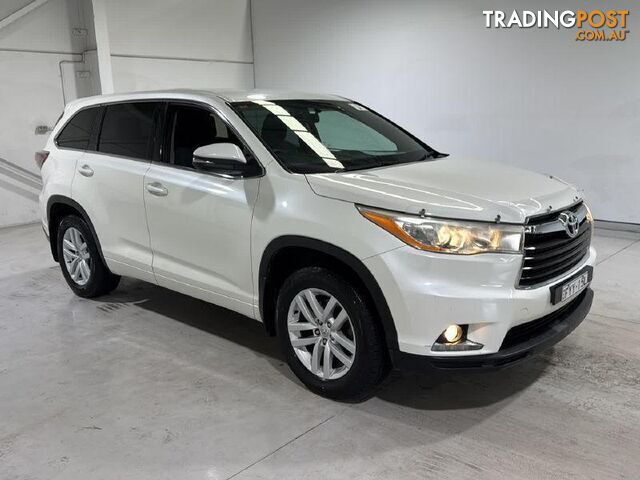 2014 TOYOTA KLUGER GX (4x4) 4D WAGON