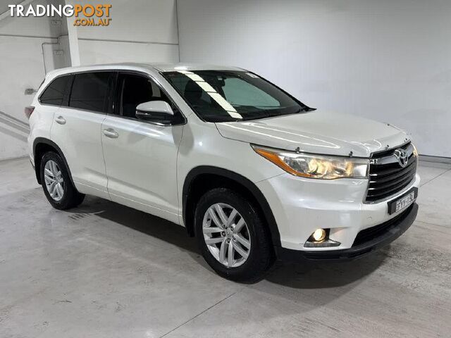 2014 TOYOTA KLUGER GX (4x4) 4D WAGON
