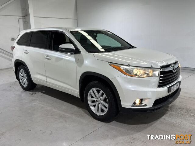 2014 TOYOTA KLUGER GX (4x4) 4D WAGON