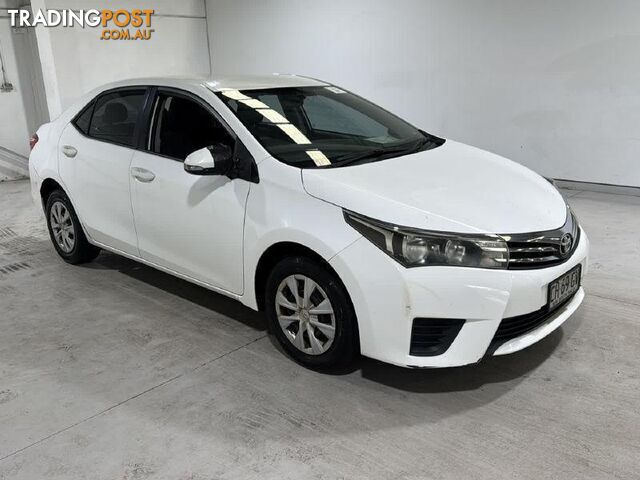 2016 TOYOTA COROLLA ASCENT 4D SEDAN