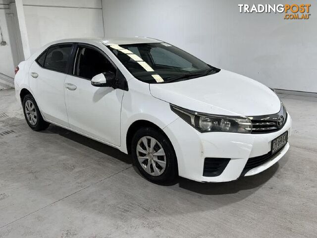 2016 TOYOTA COROLLA ASCENT 4D SEDAN