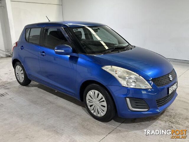 2016 SUZUKI SWIFT GL 5D HATCHBACK