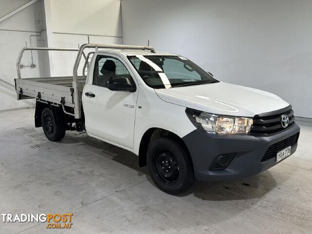 2018 TOYOTA HILUX WORKMATE C/CHAS