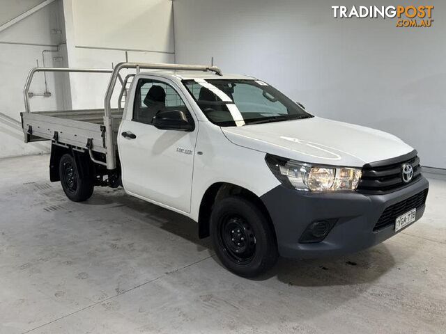 2018 TOYOTA HILUX WORKMATE C/CHAS