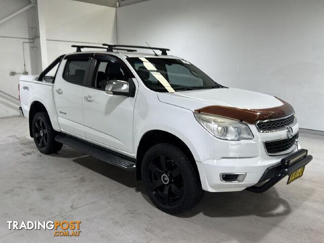 2014 HOLDEN COLORADO LTZ STORM (4x4) CREW CAB P/UP