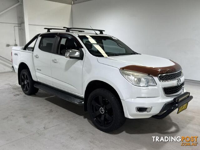 2014 HOLDEN COLORADO LTZ STORM (4x4) CREW CAB P/UP