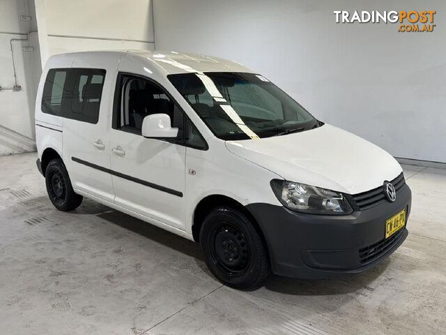 2012 VOLKSWAGEN CADDY TDI250 TRENDLINE 5D WAGON