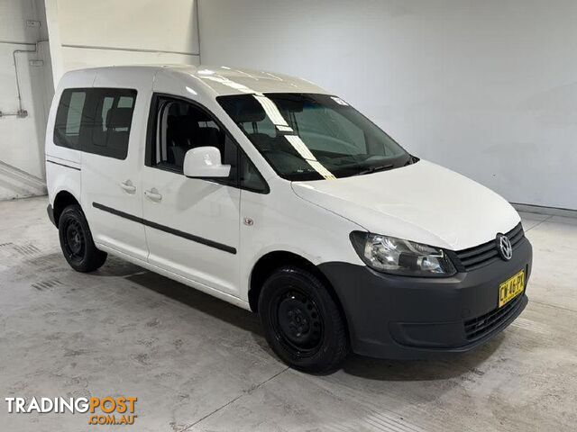 2012 VOLKSWAGEN CADDY TDI250 TRENDLINE 5D WAGON