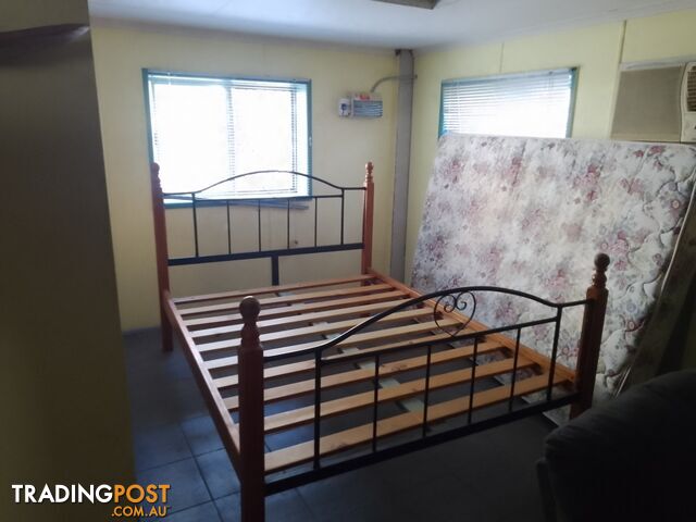 Queen bed frame