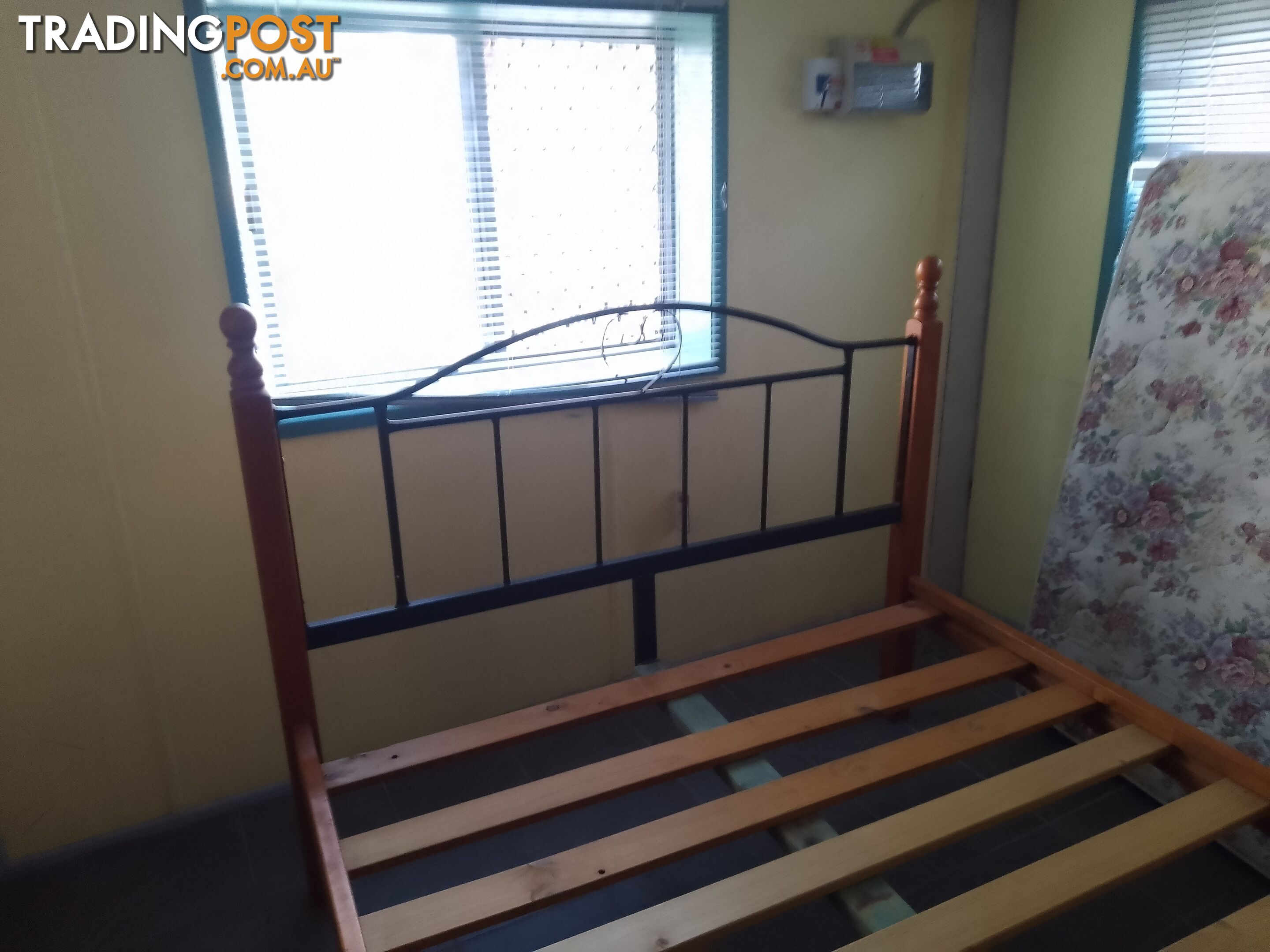 Queen bed frame