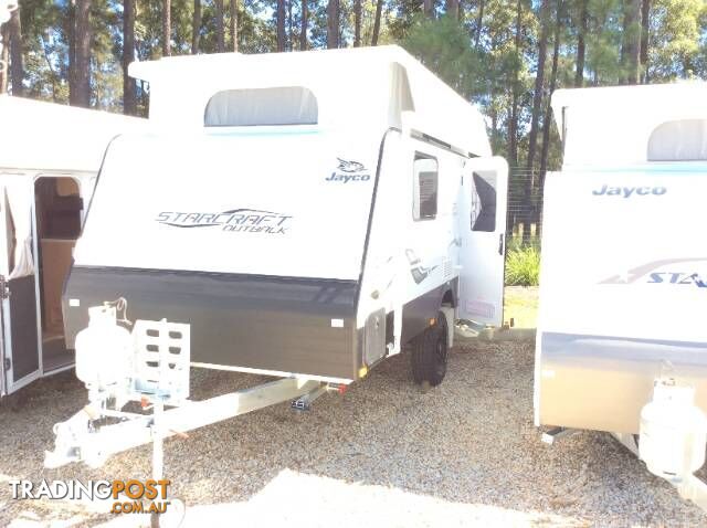 2016 CARAVAN JAYCO STARCRAFT 13 42 2 OB 16SC POPTOP