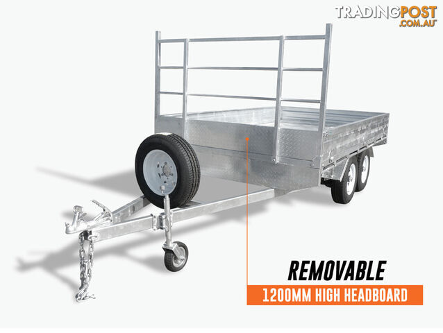 12Ã7 Flat Top / Flat Bed Trailer  - photo 5 of 14