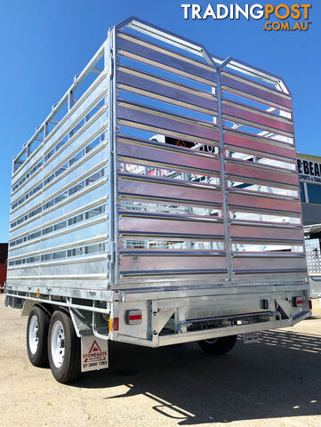 12x7 Flat Top Cattle / Livestock Trailer For Sale Townsville - photo 2 of 11