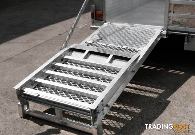 8x5 Tandem Lawn Mower Trailer For Sale with Enclosed Mower Box  - photo 5 of 15