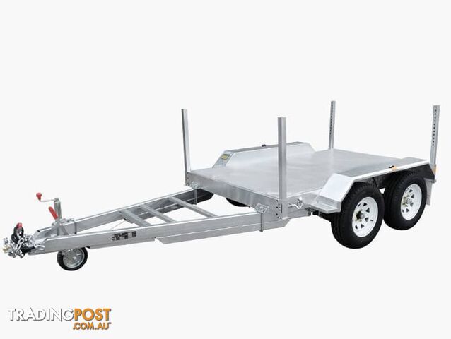 8Ã5 Tandem Flat Top Trailer 