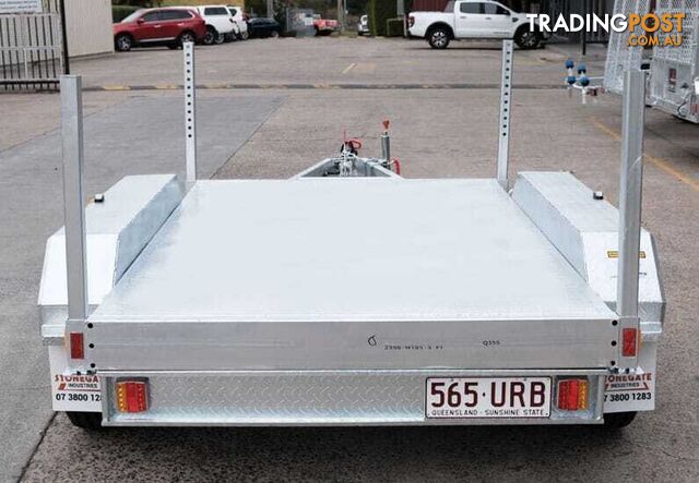 8Ã5 Tandem Flat Top Trailer  - photo 2 of 8