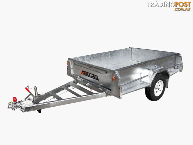 8x6 Heavy Duty Box Trailer (1400KG ATM) 