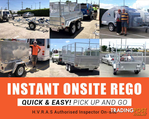 10x5 Tandem Tradesman Trailer 