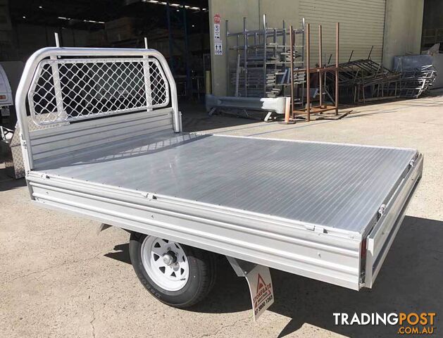 Ute Tray Back Table Top Trailer For Sale (Dual Cab 1650mm x 1800mm) - photo 4 of 6