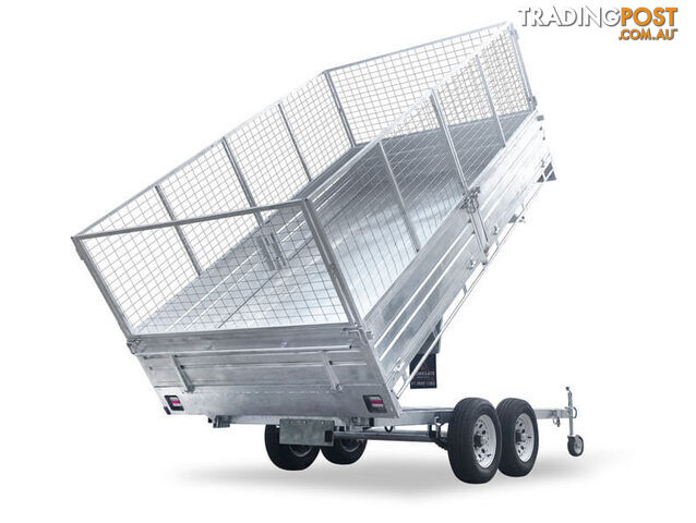 12Ã7 Flat Top Hydraulic Tipper Trailer - photo 3 of 11