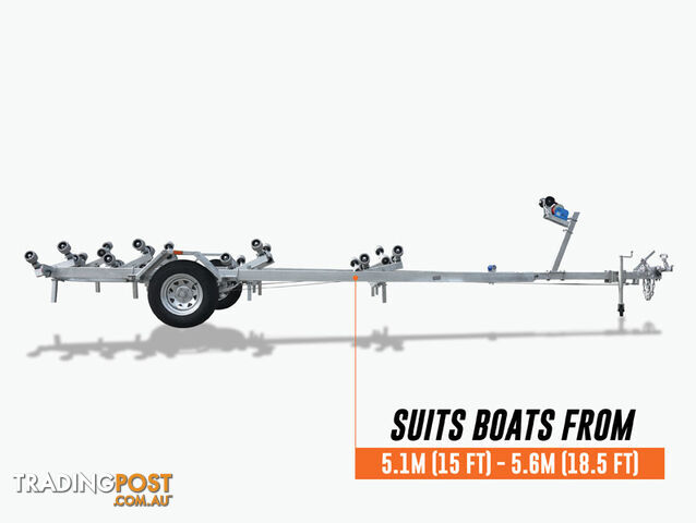 5700 Boat Trailer with Disc Brakes For Sale in Townsville - photo 2 of 14