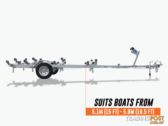 6300 Boat Trailer with Disc Brakes (Wobble Rollers or Skid Type) - photo 3 of 26