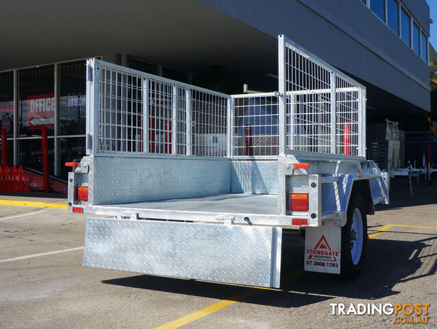 7x4 Galvanised Trailer with Cage For Sale in Townsville - photo 3 of 13