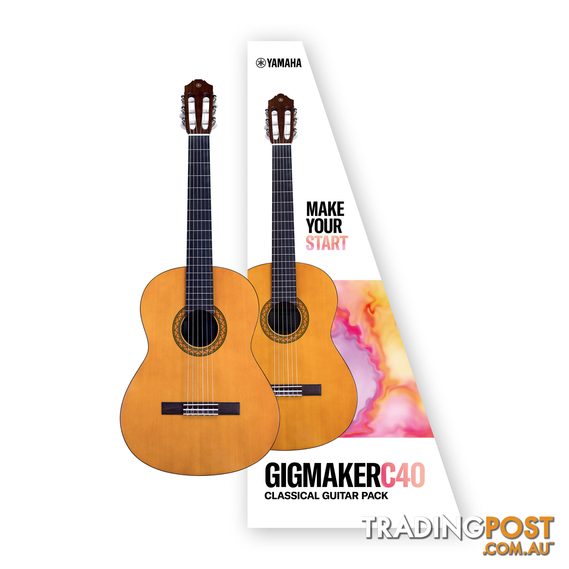 Yamaha C40 Gigmaker Guitar Pack Academy C Series Classical Acoustic
