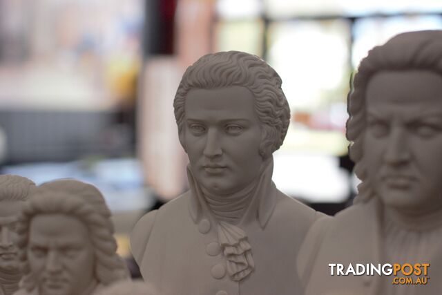 Mozart Bust - 22cm