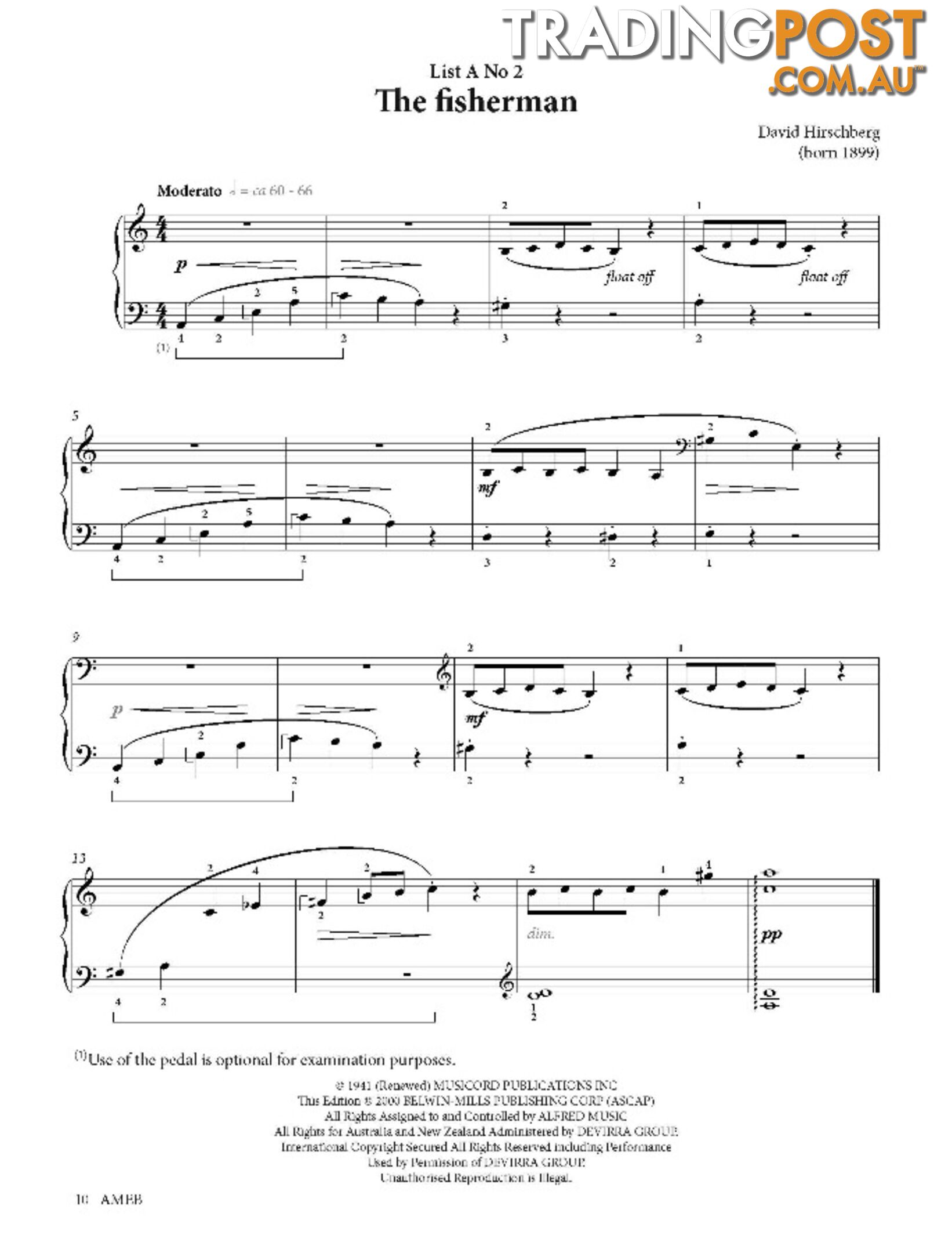   AMEB Piano Series 18   Preliminary