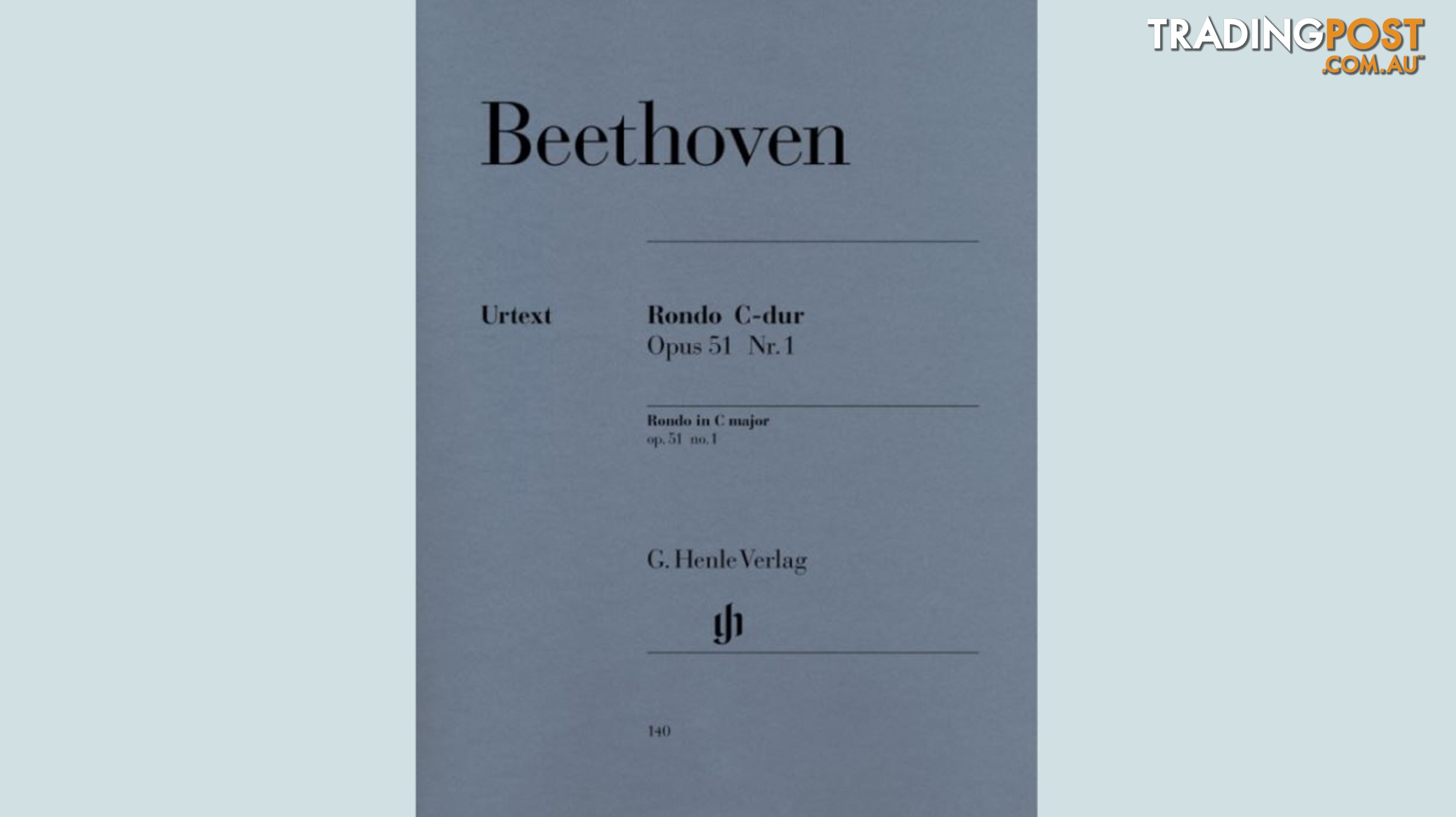 Beethoven - Rondo C major op. 51 no. 1