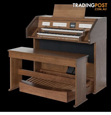 Content Clavis 224 Dk â 2 Manuals 24 Stops 30 Note pedal board 6 Channels- 4 Unique organ styles - photo 2 of 3