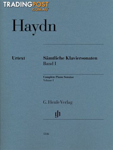 Haydn Sonatas for Piano Vol 1