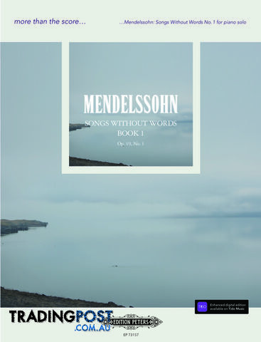 Mendelssohn: Songs Without Words No. 1